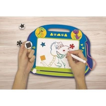 Magnetic Slate for Kids - LEXIBOOK - Dinosaur - Multicolored - Erasabl