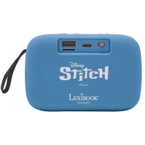 Enceinte Bluetooth portable Stitch avec finition en tissu