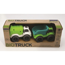 Pack of 2 trucks in wheat fibers, recyclable and biodegradable