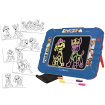 PAT 'PATROUILLE Slate to draw neon light with markers and color models