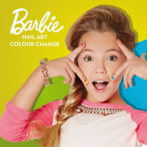 Barbie nail art color nail polish that changes color - Lisciani