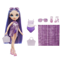 Rainbow High Swim & Style - Jointed mannequin doll 27 cm - Violet (Vio