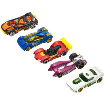 HOT WHEELS - Box of 5 Cars - Random Model