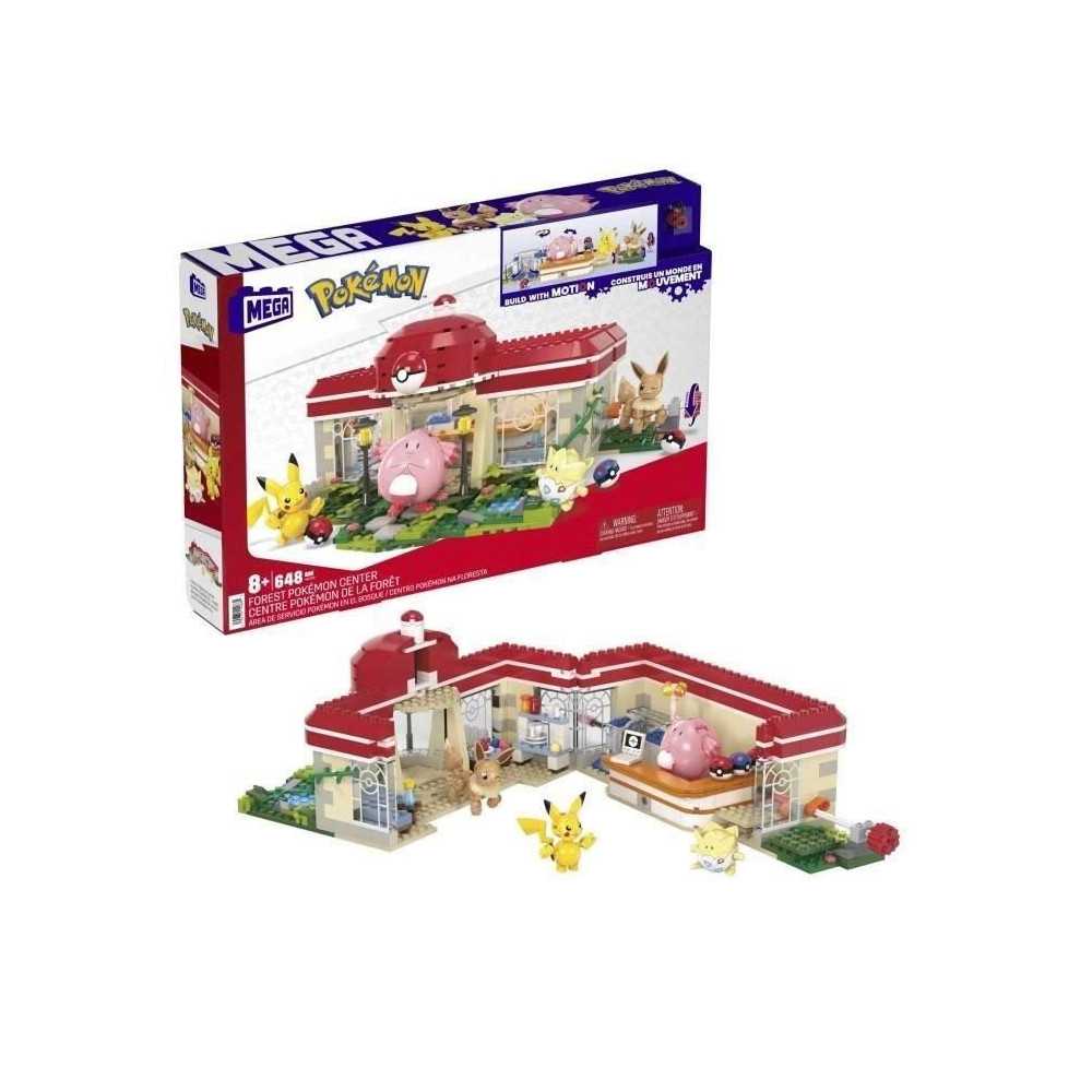 FOREST POKEMON CENTER - MEGA - HNT93 - MEGABLOKS LICENSED BUILDING BRI