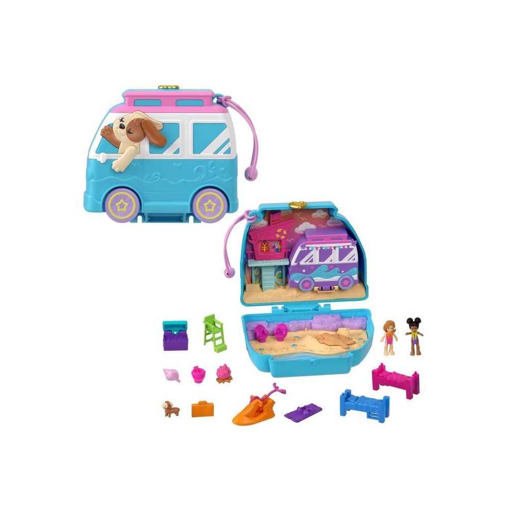PUPPY BOX AT THE BEACH - POLLY POCKET - HRD36 - POLLY POCKET MINI DOLL PUPPY BOX AT THE BEACH - POLLY POCKET - HRD36 - POLLY POCKET MINI DOLL