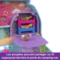 PUPPY BOX AT THE BEACH - POLLY POCKET - HRD36 - POLLY POCKET MINI DOLL
