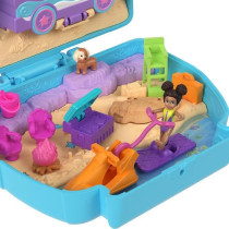 PUPPY BOX AT THE BEACH - POLLY POCKET - HRD36 - POLLY POCKET MINI DOLL