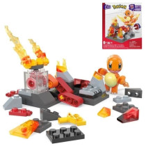 MEGA-Pokémon-Sharma's Flame Dance-Buildable Box (81 pcs) HTH86
