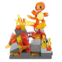 MEGA-Pokémon-Sharma's Flame Dance-Buildable Box (81 pcs) HTH86