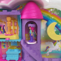 Polly Pocket - Rainbow Unicorn Hair Salon Set - Hairdressing Head - 4