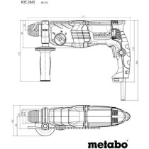 Combined hammer drill - METABO - KHE 2645