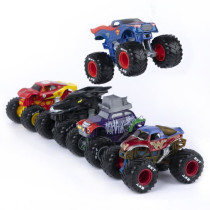 PACK OF 5 DIE-CAST VEHICLES 1:64 DC COMICS Monster Jam