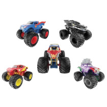 PACK OF 5 DIE-CAST VEHICLES 1:64 DC COMICS Monster Jam
