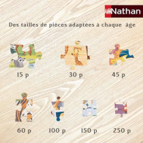 Spidey and friends puzzle 45 pieces - Cartoons and comics - NATHAN - F