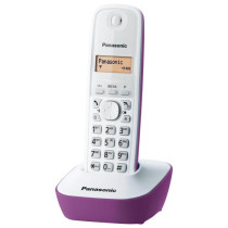 Panasonic KX-TG1611FRF Solo Cordless Telephone Answering Machine White