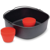 Pastry kit and silicone muffin molds for Airfryer XL - Philips - HD994