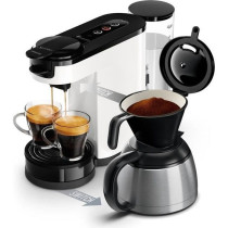 Coffee machine 2 in 1 Senseo Switch Philips HD6592/05, 2 in 1 with fil