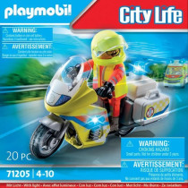 PLAYMOBIL - 71205 - City action the rescuers - emergency artist with m