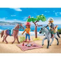 PLAYMOBIL 71470 Amélia and Ben with horses