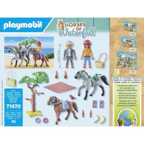 PLAYMOBIL 71470 Amélia and Ben with horses