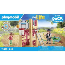 PLAYMOBIL 71475 Carpenter with play turret