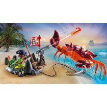 PLAYMOBIL 71532 Pirate and Giant Crab - The Pirates