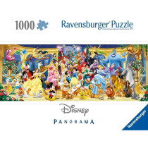 Ravensburger-Puzzle 1000 pieces Panorama-Disney group photo-Adults & c