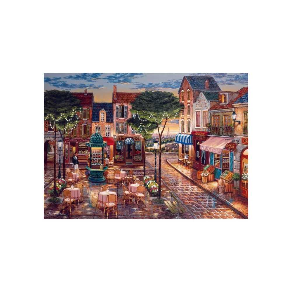 Puzzle 1000 pieces Paris in painting, Adults & children from 14 years