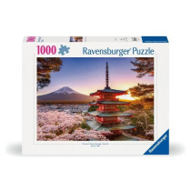 1000 Piece Jigsaw Puzzle Mount Fuji Cherry Blossoms, Adults and Kids,