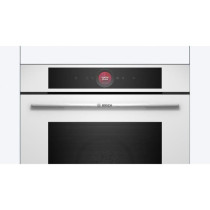 Four multifonction pyrolyse Softclose - BOSCH SER8 - HBG7741W1F - Blan