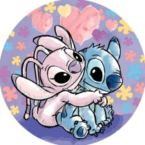 Round puzzle 500 pieces Stitch - 10 year olds - Ravensburger - Disney
