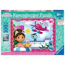 Ravensburger-GABBY'S DOLLHOUSE-100 piece XXL puzzle - The adventure of