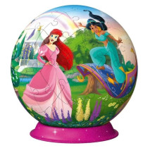 3D Ball Disney Princesses Puzzle - Ages 6 and up - Ravensburger - 1157