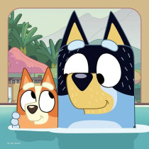 3x49 piece puzzle The adventures of Bluey! - 5 year olds - 3 posters i