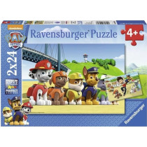 PAT'PATROUILLE Puzzle Heroic Dogs 2x24 pcs