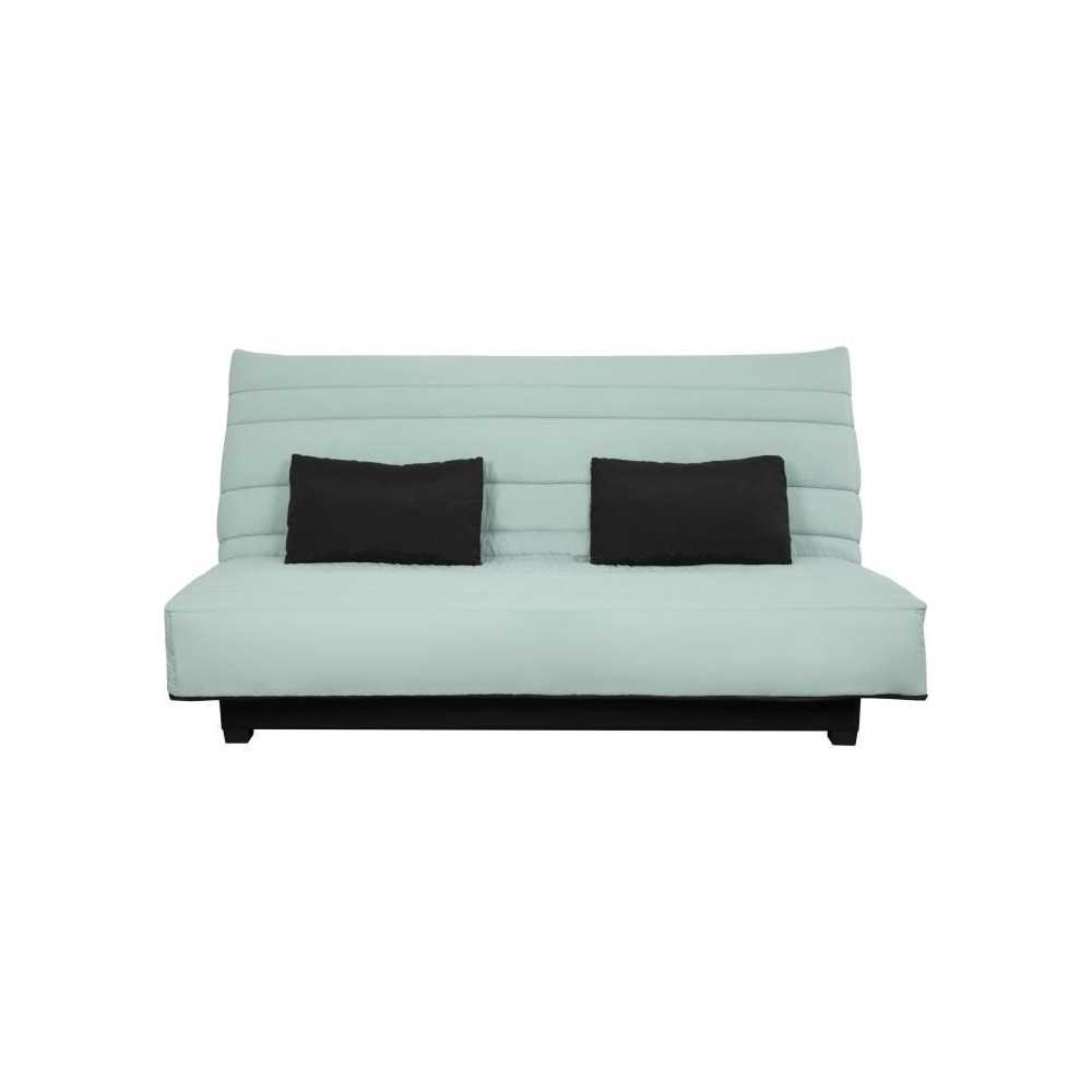 DUNLOPILLO Banquette clic clac 2 places - Vert - ReVEUR DUNLOPILLO Banquette clic clac 2 places - Vert - ReVEUR