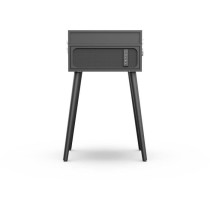 RYGHT ALTO Vinyl Turntable on Feet - Black - Integrated Bluetooth Spea