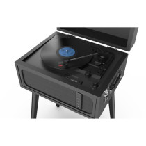 RYGHT ALTO Vinyl Turntable on Feet - Black - Integrated Bluetooth Spea
