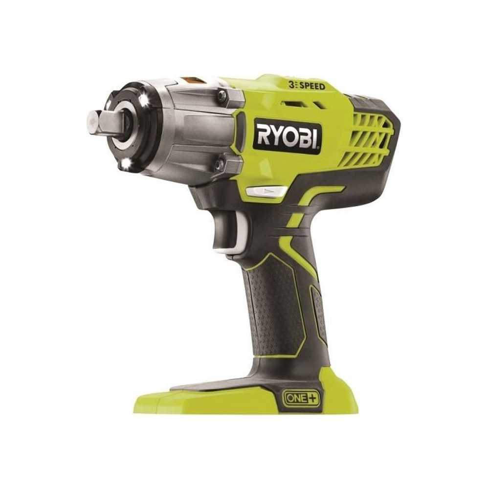 RYOBI - Boulonneuse a chocs 18V ONE+ - 3 modes : 180/240/400 Nm - emma