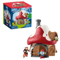 Schleich - Smurfs House with 2 figures - 20803