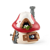 Schleich - Smurfs House with 2 figures - 20803