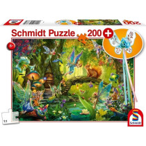 Fairies in the forest - with add on (magic wand) - 200 pcs - schmidt s