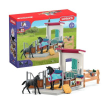 Schleich - Horse box with mare and foal - 42611 - range: Horse club