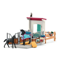 Schleich - Horse box with mare and foal - 42611 - range: Horse club