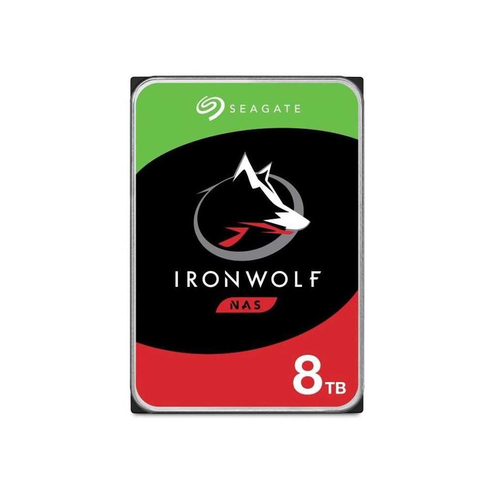 SEAGATE IronWolf ST8000VN004 Hard Drive - 3.5 Internal - 8 TB - SATA (