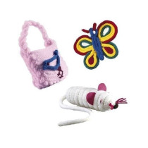 SES CREATIVE Tricotin - With yarns of different colors