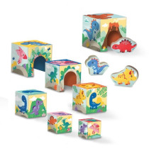 Stacking tower with dinosaur figures - Skill game - SES CREATIVE - Sta