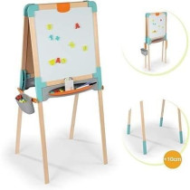 Smoby - Double-sided wooden board - Chalk and magnetic whiteboard - Fo