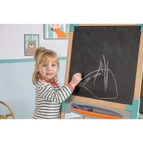 Smoby - Double-sided wooden board - Chalk and magnetic whiteboard - Fo