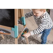 Smoby - Double-sided wooden board - Chalk and magnetic whiteboard - Fo